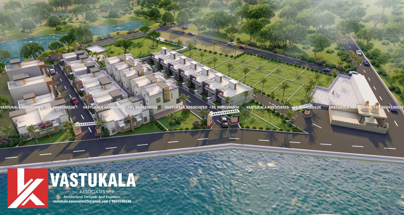 Vastukala Associates project visualization illustrating na layout planning
