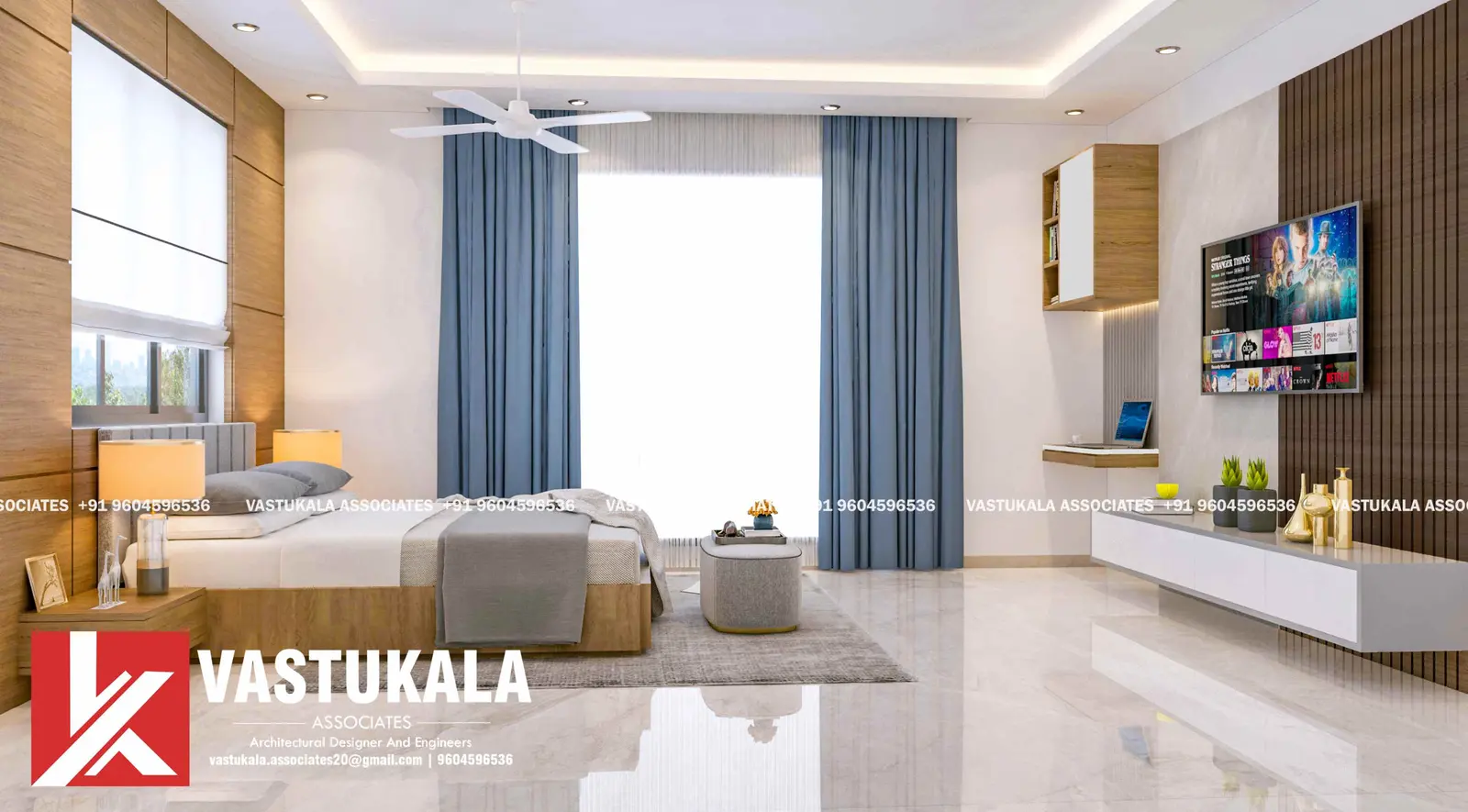 Vastukala Associates project visualization illustrating interior design
