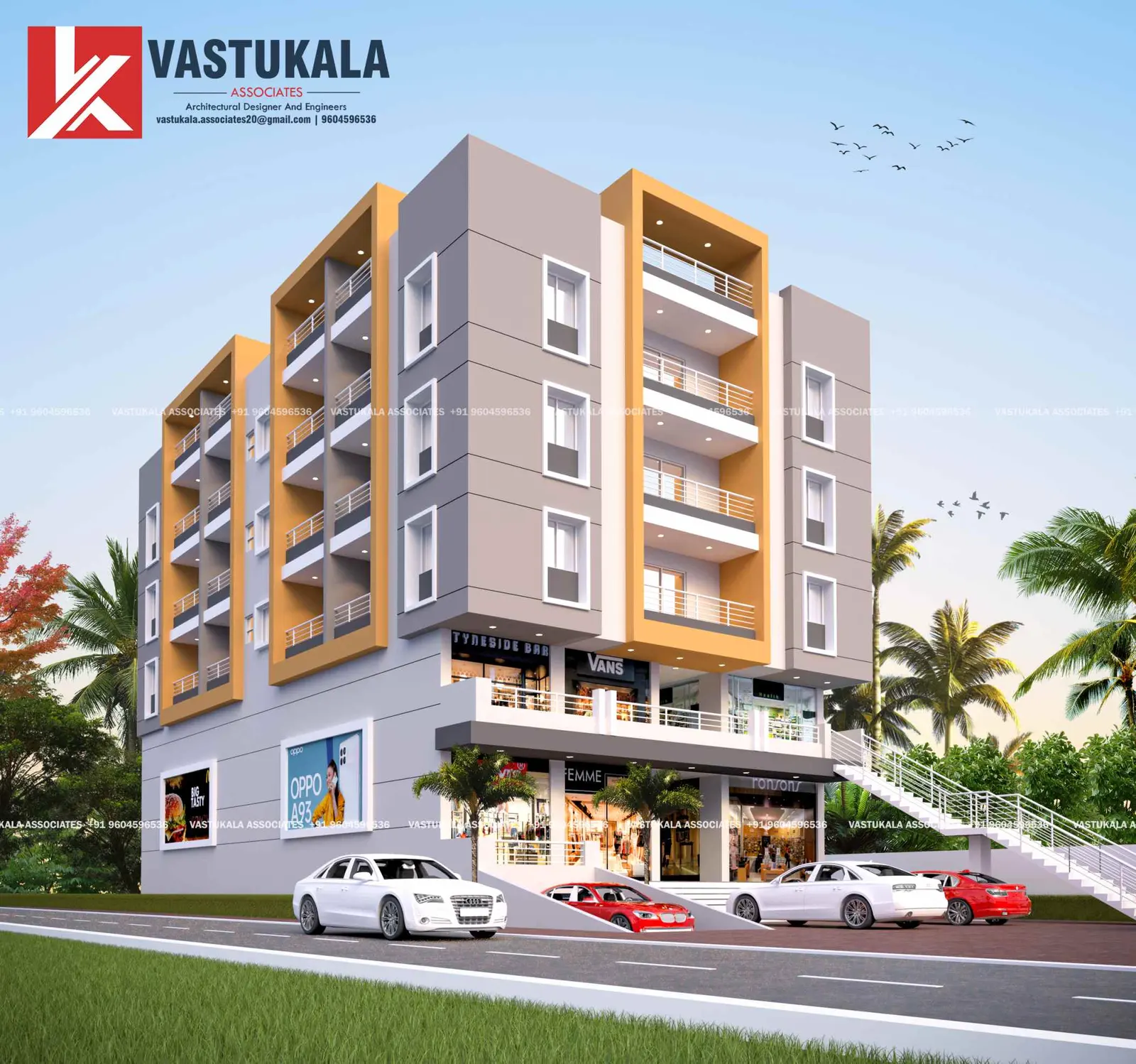 Vastukala Associates project visualization illustrating pmrda sanctioning
